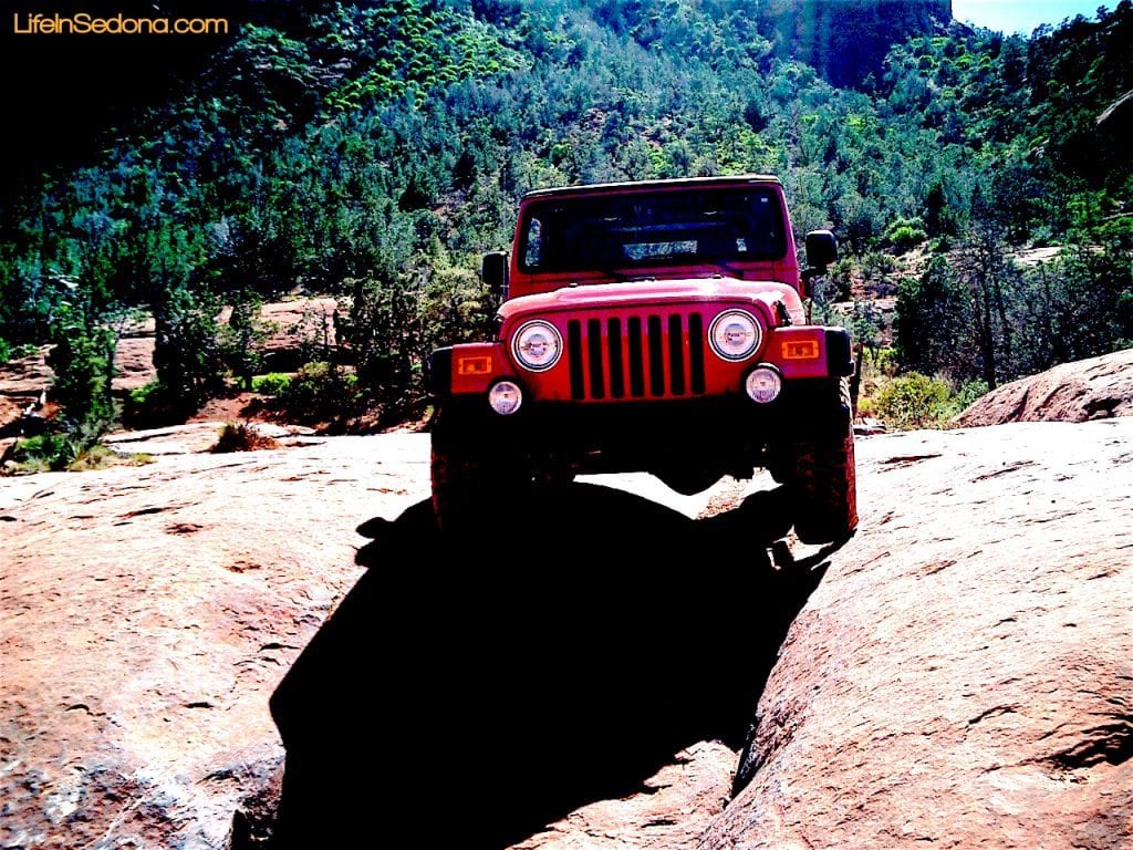 Broken Arrow Trail - Sedona AZ jeep