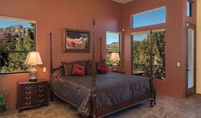 Custom Built Sedona home for sale with red rock views
