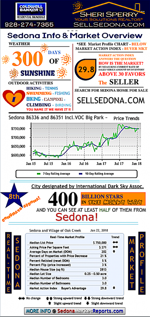 Sedona Infographic Market Report for January