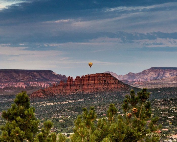 Boynton Canyon West Sedona Homes for sale - hot air balloons