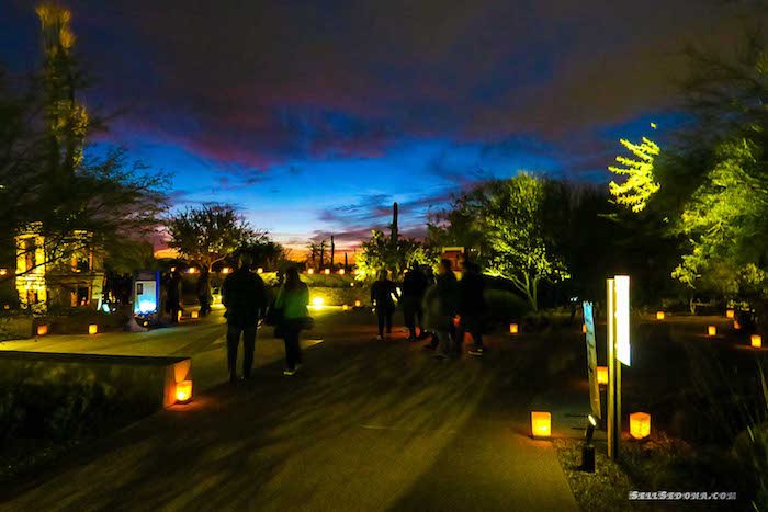 Desert Botanical Gardens – Las Noches de las Luminarias