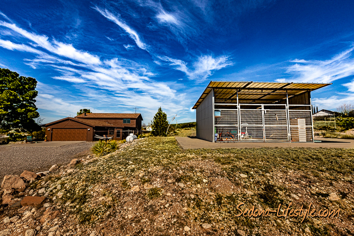 Hay storage Barns on Cornville property