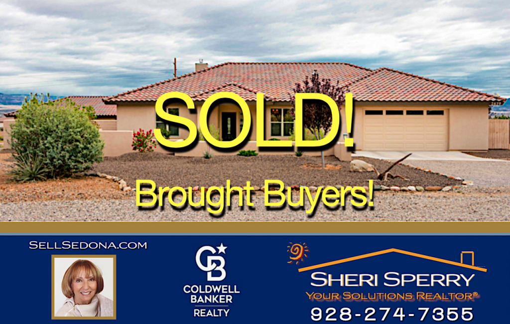 SOLD! Brought Buyers - 2639 Teresa Ln. Cottonwood AZ 86326 Sheri Sperry Coldwell Banker Realty