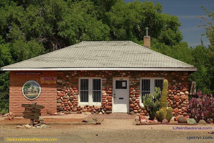 Cottonwood Historic Jail and Sheriff Office - - Call Sheri Sperry for Cottonwood or Sedona Real estate at 928-274-7355