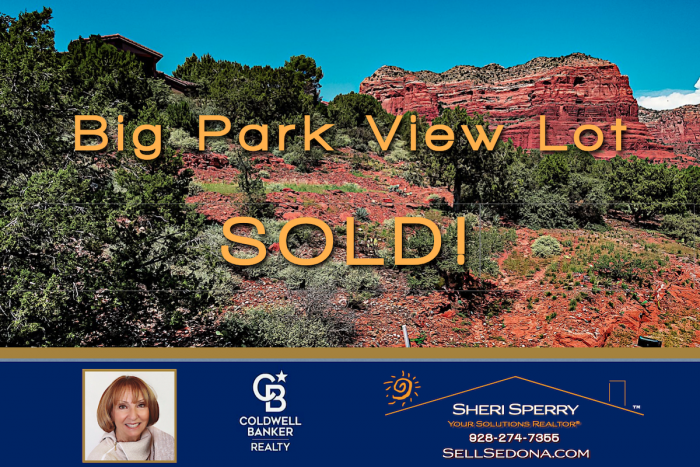 SOLD! Lots and Land in Sedona - This lot sold for $75000 more than two of the adjacent lots that recently sold. Shouldn't Sher Sperry of Coldwell Banker be working for you? Call Sheri at 928.274.7355 for all your real estate needs