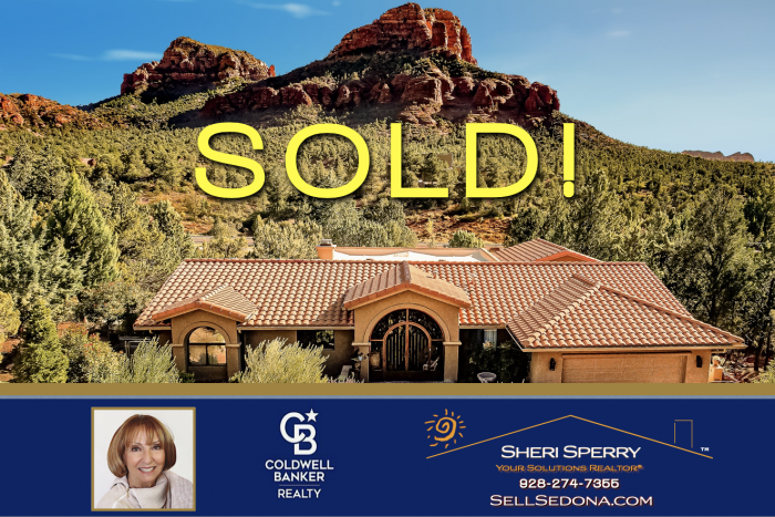SOLD! Sellers, Shouldn't Sheri Sperry sell your listing! Call Sheri Sperry 928.274.7355