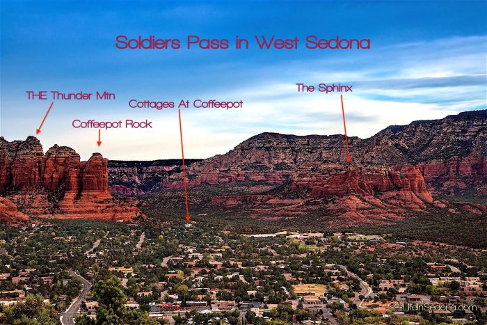 West Sedona Soldiers Pass Iconic Red Rocks