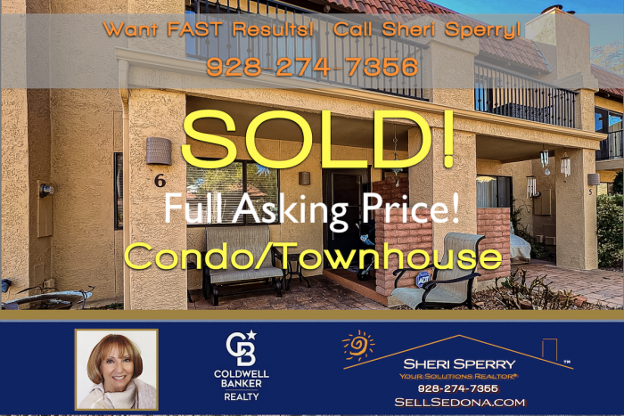 SOLD - Full Asking Price! SEllers - Want fast results? Call Sheri Sperry 928.274.7355