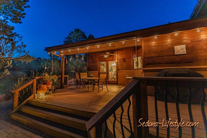 large covered deck - West Sedona STR Capable New Listing - call Sheri Sperry 928-274-7355 for details - 3 BD 2 BA