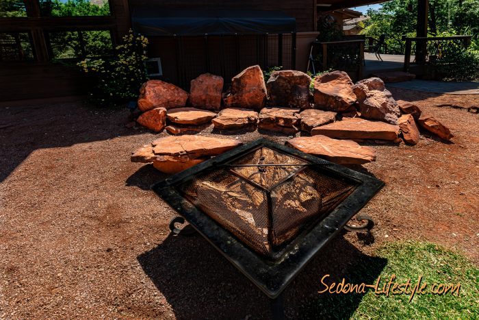 Fire pit West Sedona STR Capable New Listing - call Sheri Sperry 928-274-7355 for details - 3 BD 2 BA