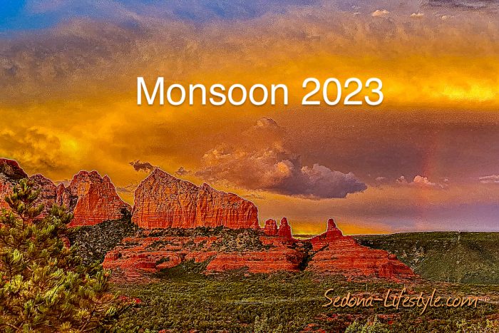 Monsoon Sunset in Sedona call Sheri Sperry for all your Sedona real estate needs - 928-274-7355