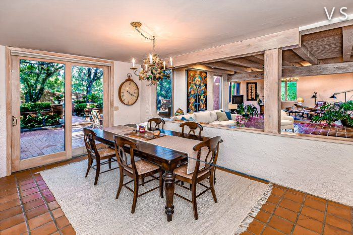Dining Area -New Listing! 15 Pinon Ct Sedona - Call Sheri Sperry at 928.974.7355 for all your Sedona Real Estate needs.