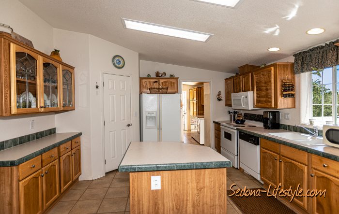 Efficient Kitchen with Island - Call Sheri Sperry at 928-274-7355 for info
