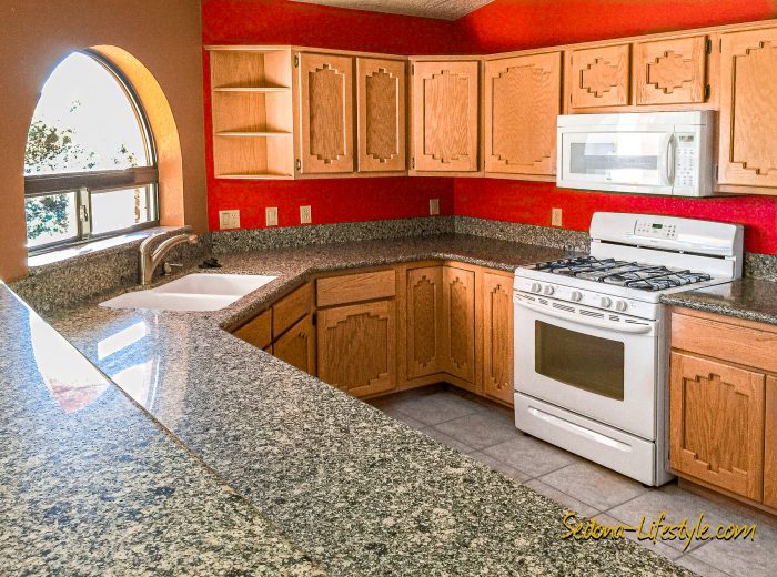 spacious kitchen counters and cabinets home for sale offered by Sheri Sperry @ 928-274-7355