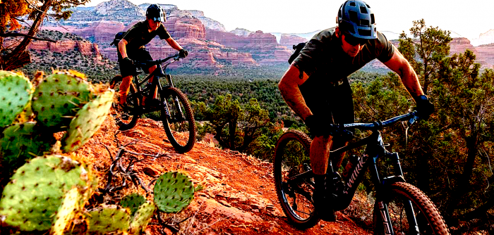 Mountain Bikes on the red rock trails of Sedona - Call Sheri @928.274.7355 for more info on Sedona Real estate