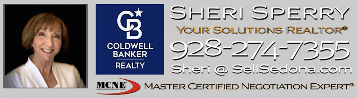Sheri Sperry - MCNE - Call Sheri at 928.274.7355 - for your top real estate negotiation expert