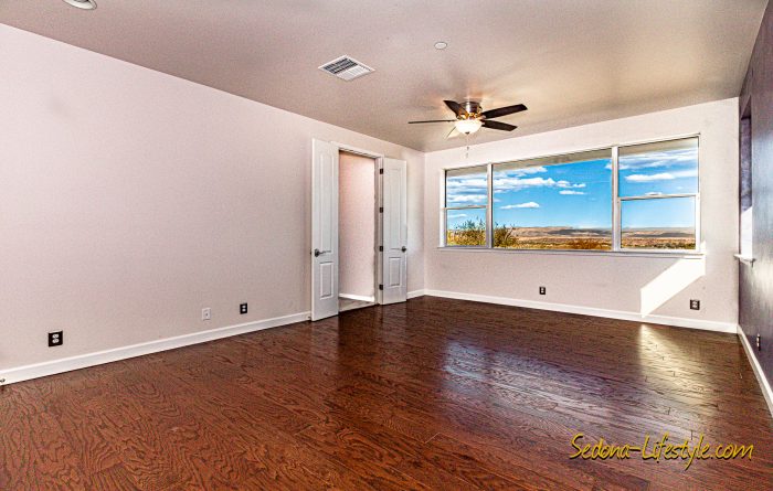 Primary Suite with Views to Sedona, at 2835 S. Quail Canyon Rd, Cottonwood AZ 86326 - For Sale - Call Sheri Sperry for all your real estate needs at 928.274.7355