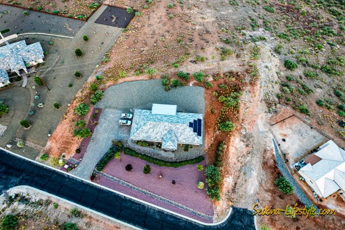 Overhead Image at 2835 S. Quail Canyon Rd, Cottonwood AZ 86326 - For Sale - Call Sheri Sperry for all your real estate needs at 928.274.7355