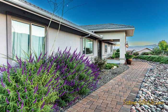 Landscaping at 2835 S. Quail Canyon Rd, Cottonwood AZ 86326 - For Sale - Call Sheri Sperry for all your real estate needs at 928.274.7355