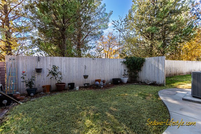 Courtyard off of family or media room - Call Sheri Sperry @ 928.274.7355 for all your real estate needs.