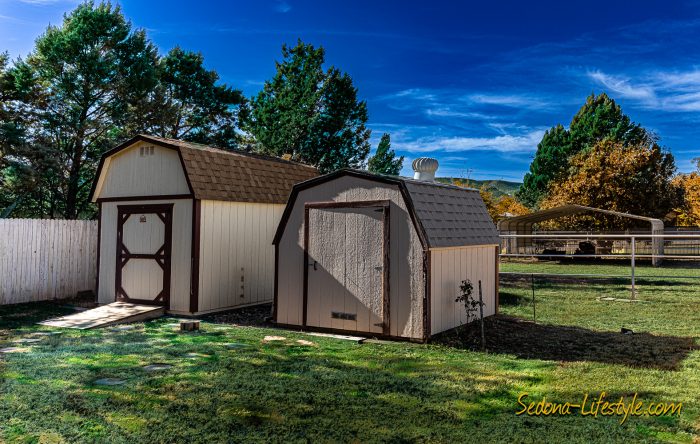 2 enclosed storage sheds in backyard - Call Sheri Sperry @ 928.274.7355 for all your real estate needs.