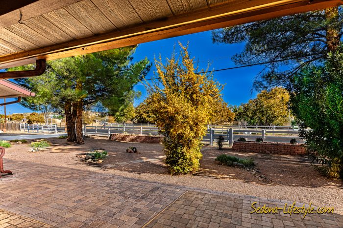 Front covered patio is near the entrance - Call Sheri Sperry @ 928.274.7355 for all your real estate needs.