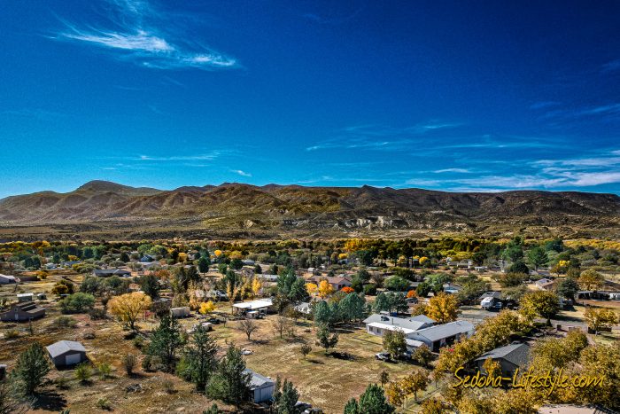 Another breathtaking view of the Mingus Mountains and seasonal fall foilage - Call Sheri Sperry @ 928.274.7355 for all your real estate needs.