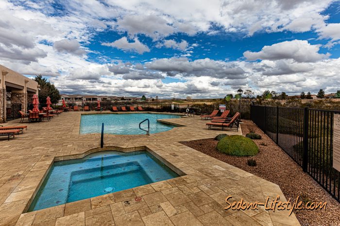 Pool and Spa - Amante Community for members only - 5092 Sage Springs Verde Santa Fe call Sheri Sperry @ 928.274.7355 for all your Sedona and Verde Santa Fe real estate needs 