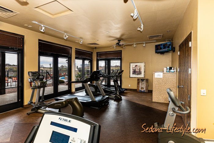 Exercise Room - 5092 Sage Springs Verde Santa Fe call Sheri Sperry @ 928.274.7355 for all your Sedona and Verde Santa Fe real estate needs 