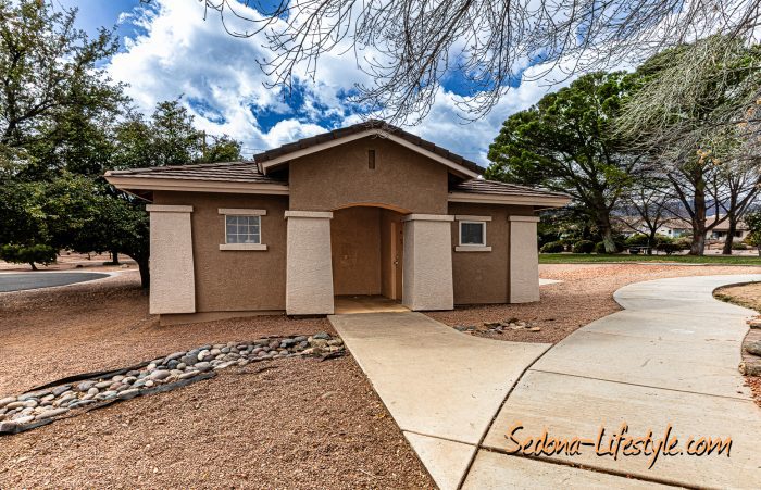 Restrooms at community park Cottonwood ranch - Call Sheri Sperry 928.274.7355 - The Breckenridge model