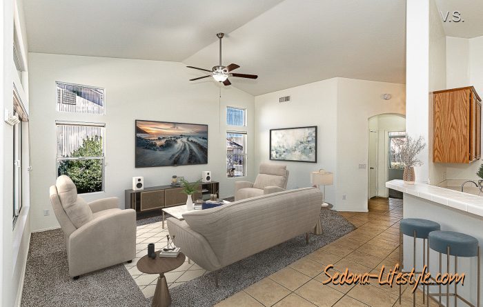 Great Room - 1620 W. Bronco On Cottonwood AZ Call Sheri Sperry at 928.274.7355 for more info
