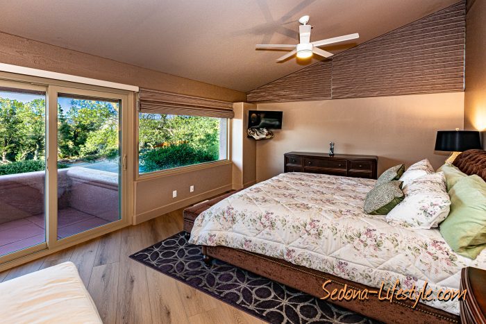 Owner suite patio,For Sale, 15 Calle Del Jefes, Foothills South, Call Sheri Sperry 928.274.7355 for more info,