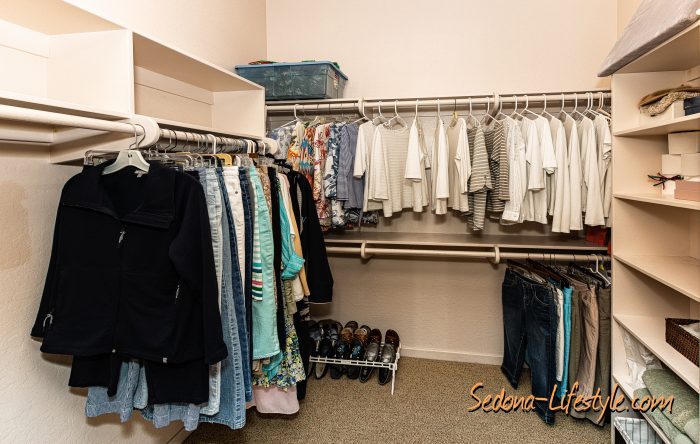 Large walk in closet in primary For Sale, Golf Course Home, Call Sheri Sperry at 928.274.7355 for more info