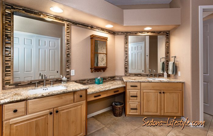 Primary dual vanities, For Sale, Golf Course Home, Call Sheri Sperry at 928.274.7355 for more info