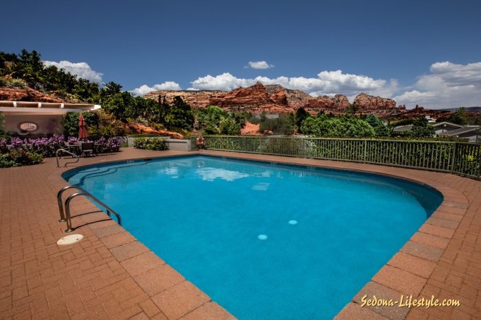 Pool with views