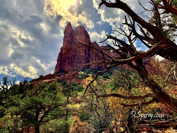 Coffeepot Rock from Teacup Trail