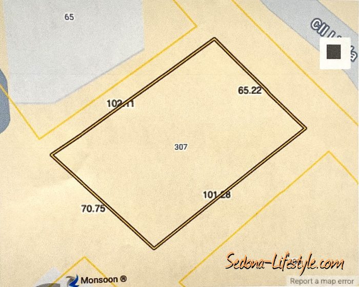Building envelop - 307 Calle Linda Lot for sale- Casa Contenta lot for sale - call Sheri Sperry of Coldwell Banker at 928.274.7355 Building envelop - 307 Calle Linda Lot for sale- Casa Contenta lot for sale - call Sheri Sperry of Coldwell Banker at 928.274.7355