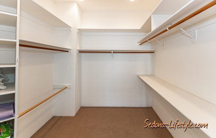 large walk-in closet - Call Sheri Sperry at 928.274.7355 for details
