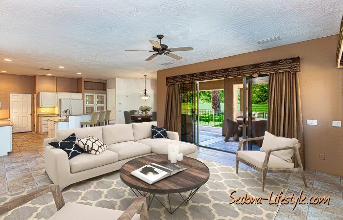 Sedona Golf Course homes for sale - go to SedonaGolfResortHomes.com - Call Sheri Sperry @ 928.274.7355 for more info… these are virtually staged images
