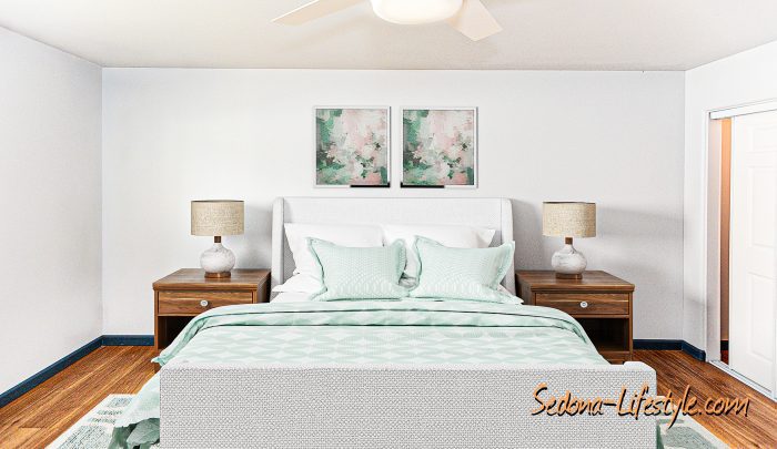 Virtual Staging - Guest Bedroom - Home For Sale - Call Sheri Sperry @ 928.274.7355 for all the details and information on this home and other homes in the Verde Valley and Sedona