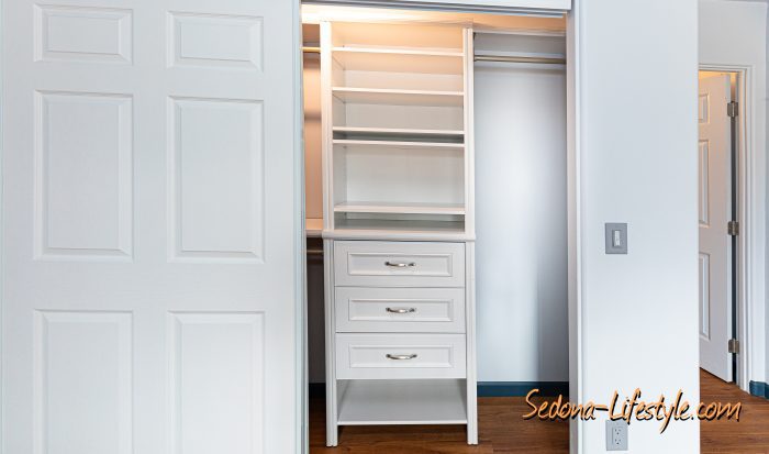 Custom Closet System in all 3 bedroom closets - Home For Sale - Call Sheri Sperry @ 928.274.7355 for all the details and information on this home and other homes in the Verde Valley and Sedona