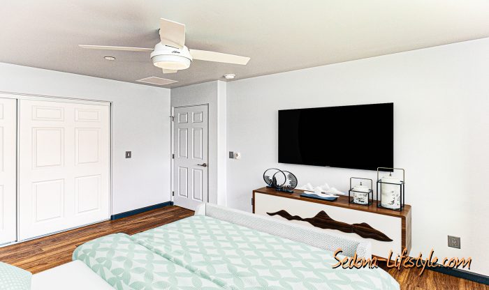 Virtual Staging - Guest Bedroom - Home For Sale - Call Sheri Sperry @ 928.274.7355 for all the details and information on this home and other homes in the Verde Valley and Sedona