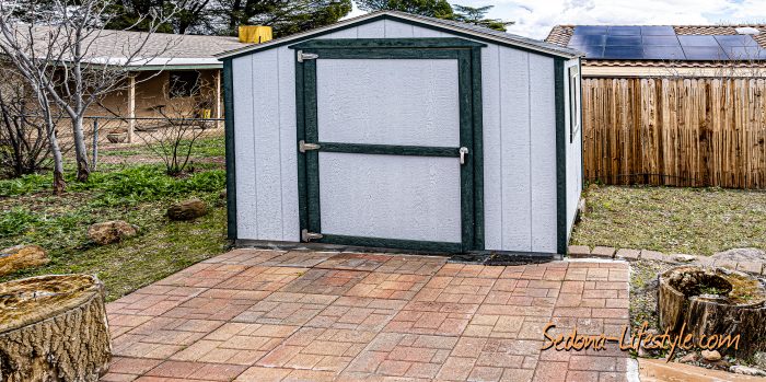 Storage Shed - 1401 E. Foy Dr. Clarkdale AZ 86324 - Home For Sale - Call Sheri Sperry @ 928.274.7355 for all the details and information on this home and other homes in the Verde Valley and Sedona