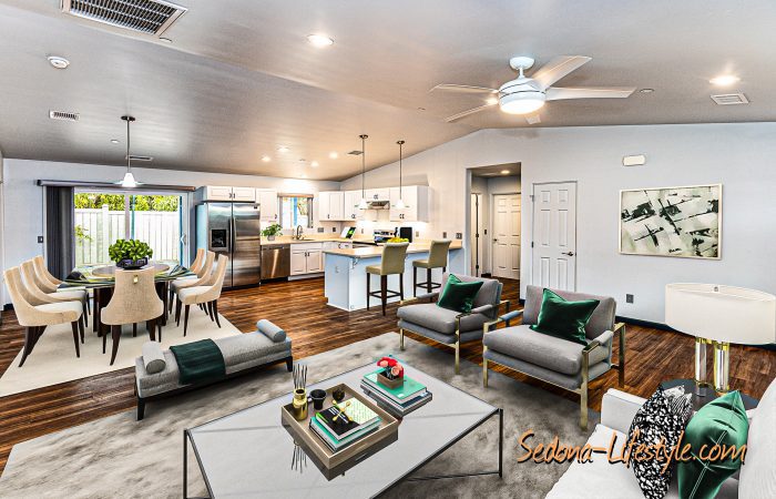 Virtual Stagging - Open Floor Plan Home For Sale - Call Sheri Sperry @ 928.274.7355 for all the details and information on this home and other homes in the Verde Valley and Sedona