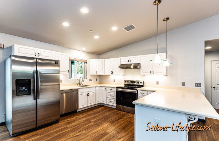 Efficient Kitchen - Call Sheri Sperry @ 928.274.7355 for all the details and information on this home and other homes in the Verde Valley and Sedona