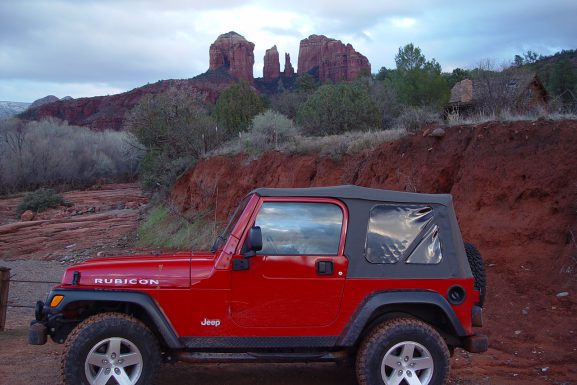 Celebrate Rock Climbing and 4 x 4 Day in the Red Rocks of Sedona AZ…. Off Road!