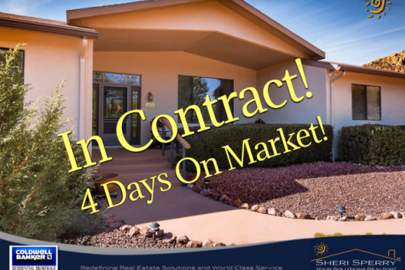 405 E. Rain Tree Rd. Sedona AZ 86351 – 4 Days on Market – SOLD!