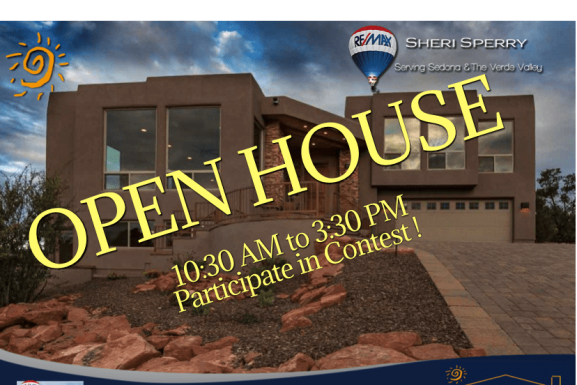 Open House! 25 Buckskin Lane, Sedona AZ 86336 – See Contest $100 Gift Certificate!