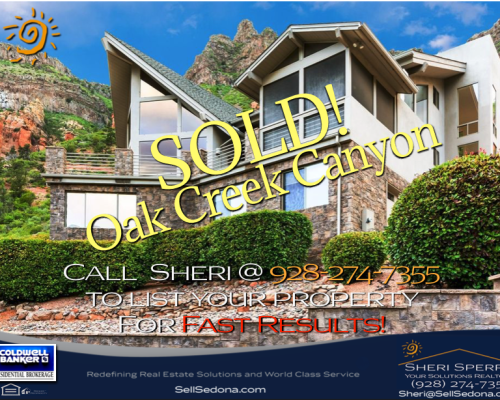 Luxury Home SOLD! – Blackberry Lane, Sedona AZ 86336 –