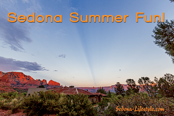 Sedona Summer Fun – Enjoying the Pool…and the View!